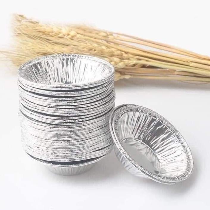 Combo 250 Bát Giấy Bạc Nướng Bánh, Nướng Hàu Size 6Cm